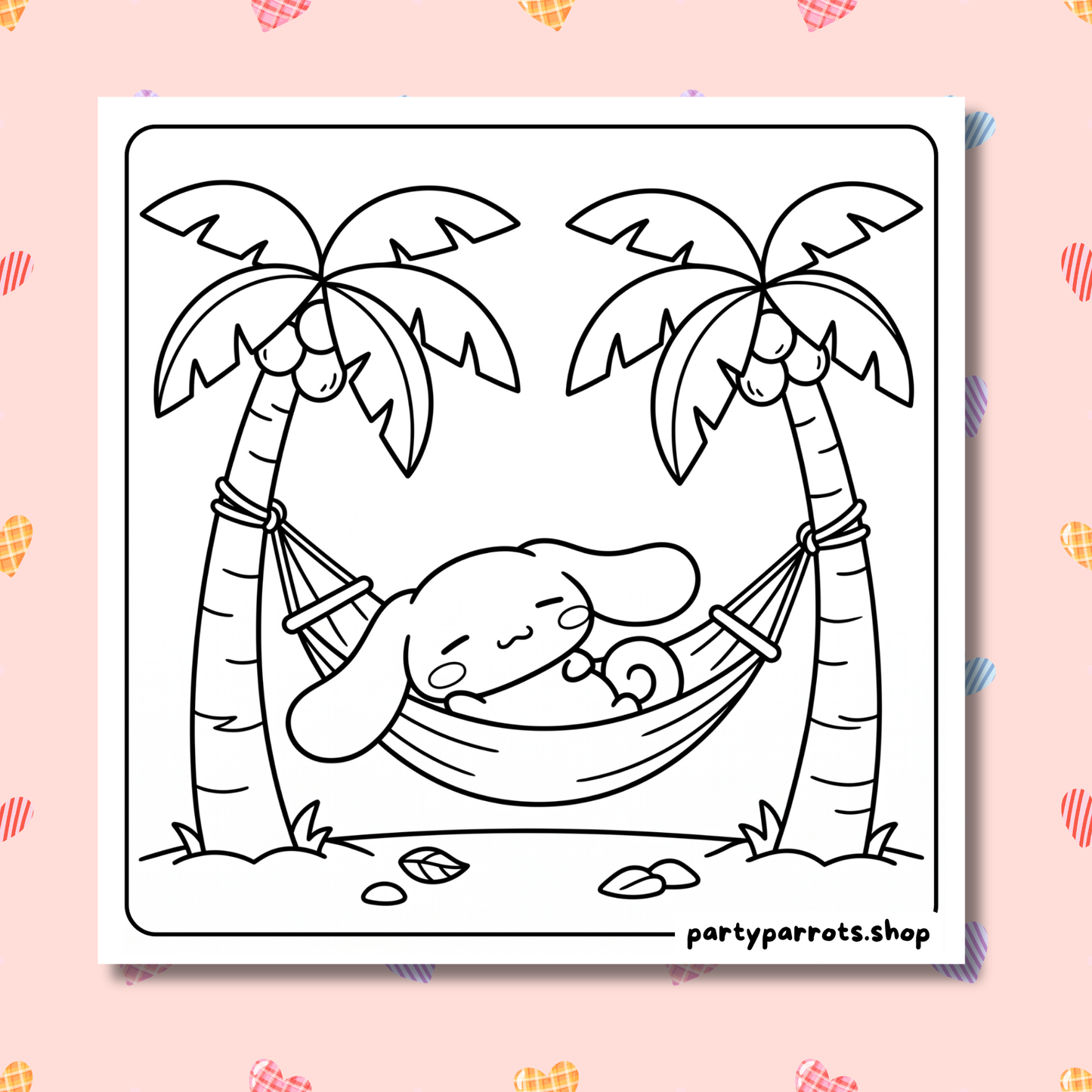 Kawaii Cinnamoroll: Cozy & Cute Coloring Book