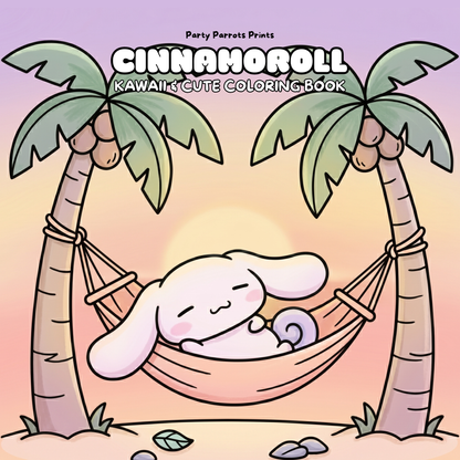 Kawaii Cinnamoroll: Cozy & Cute Coloring Book