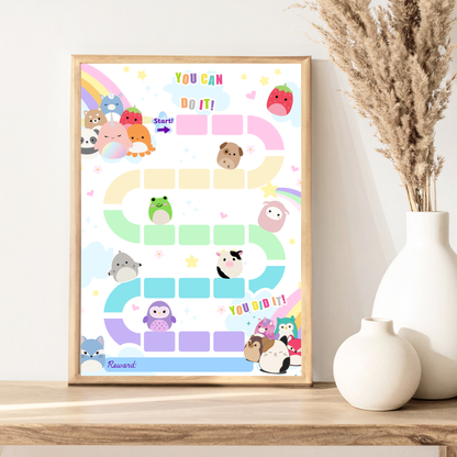 Squishmallow Reward Chart Instant Download