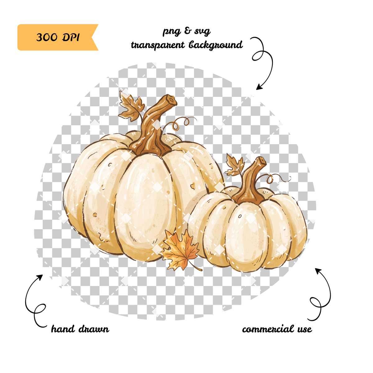 Pumpkin Season Clipart Bundle | 39 Cozy Fall PNG & SVG Designs