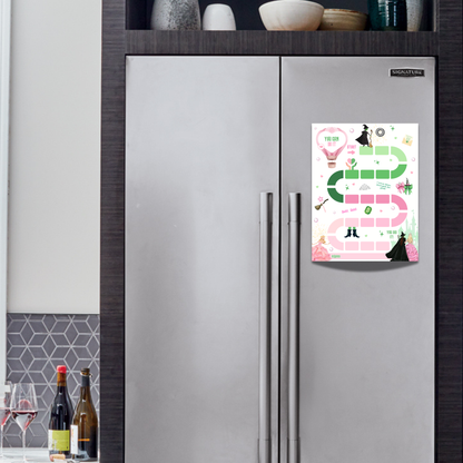 Pink & Green Wicked Reward Chart for Kids | Printable Potty Training & Behavior Chart