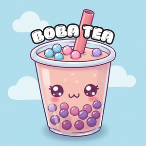 Boba Tea Coloring