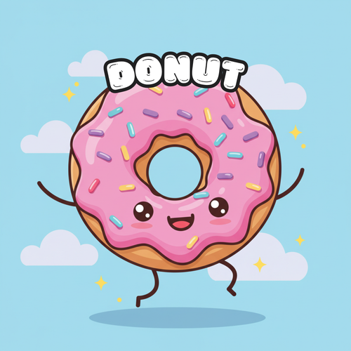 Donut Coloring Sheets Free Printables