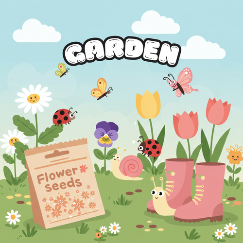Garden Coloring Sheets Free Printables