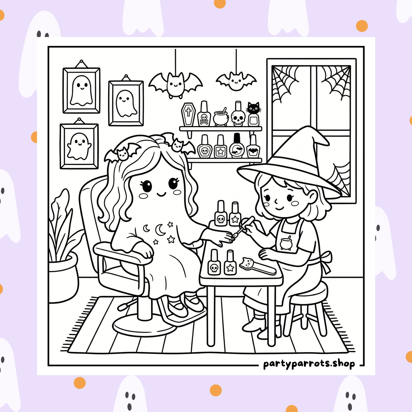 Kawaii Spooky: Cute Goth & Creepy Cute Horror Coloring Book